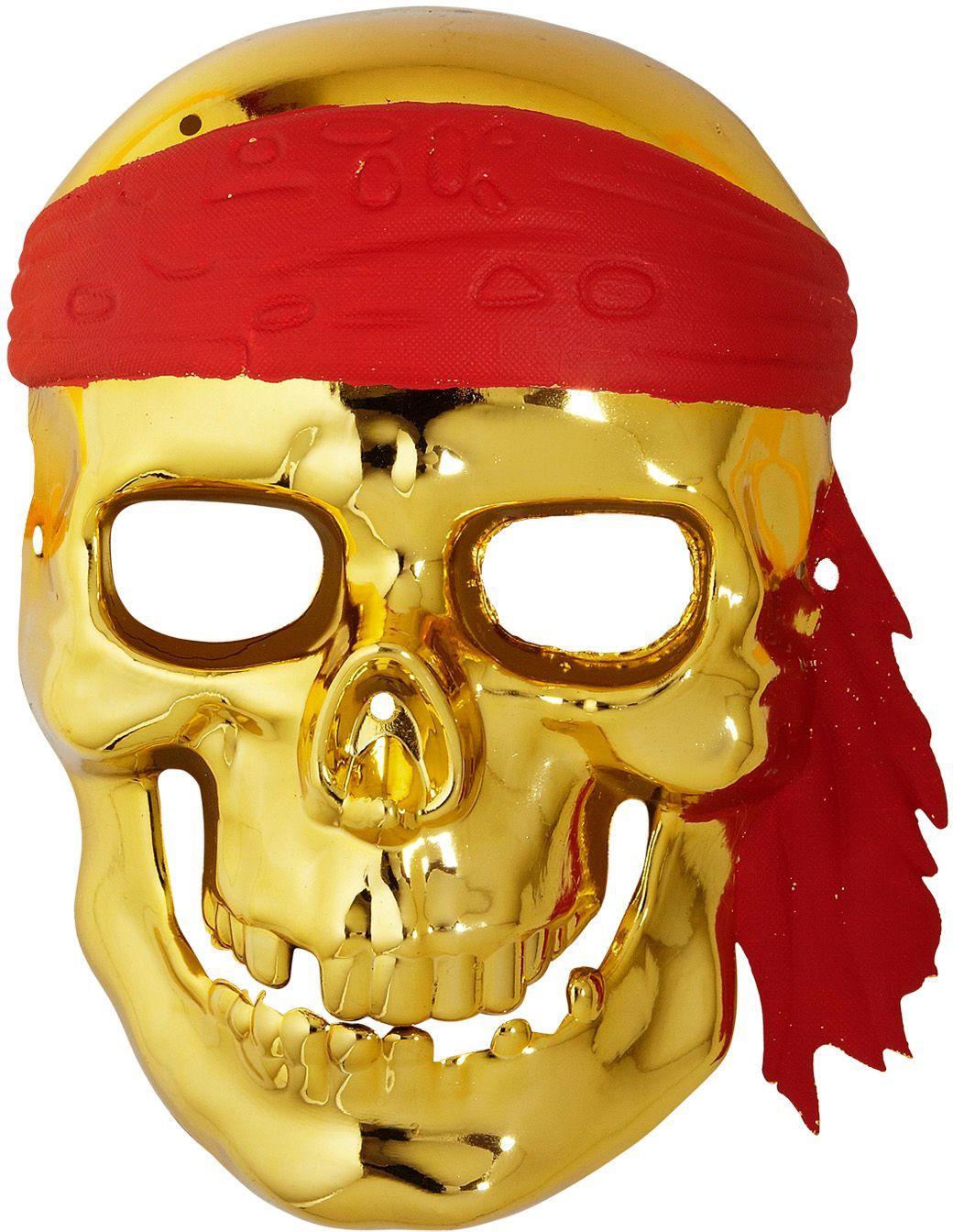 Gouden Schedelmasker Piraat
