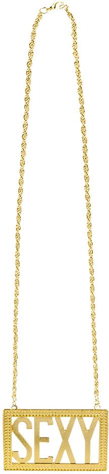 Gouden sexy ketting