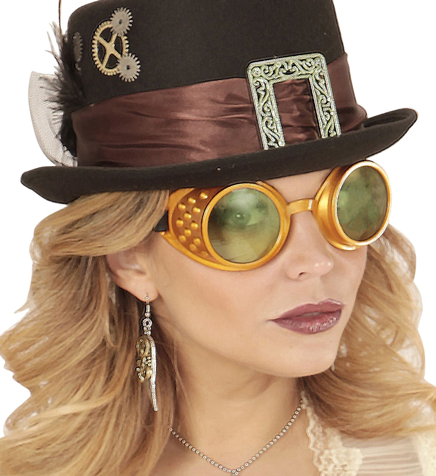 SANON Vintage Victoriaanse Steampunk Bril - Unisex Goggles in Gothic Stijl - Lassen Punk Beschermende Eyewear