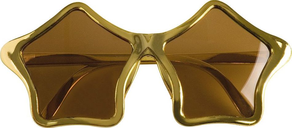 Gouden Ster Partybrillen 2 Stuks