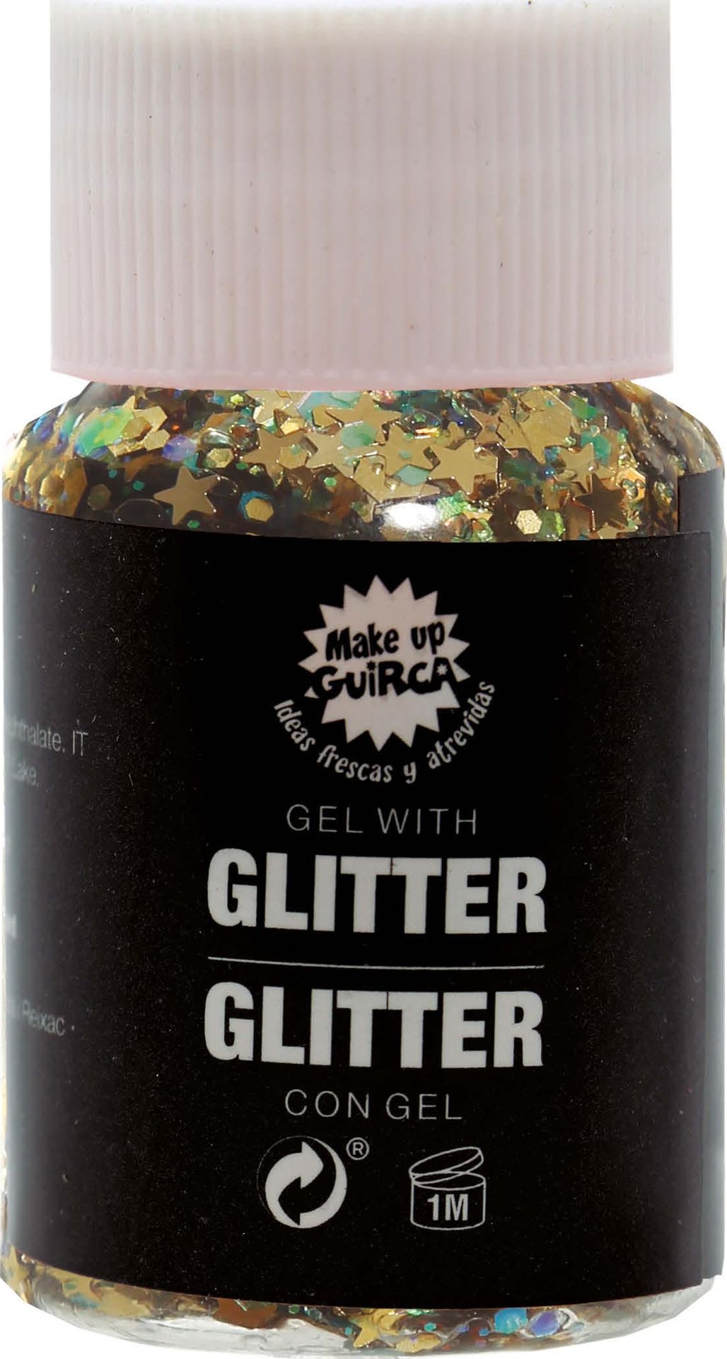 Gouden Sterren en Glitters Gel