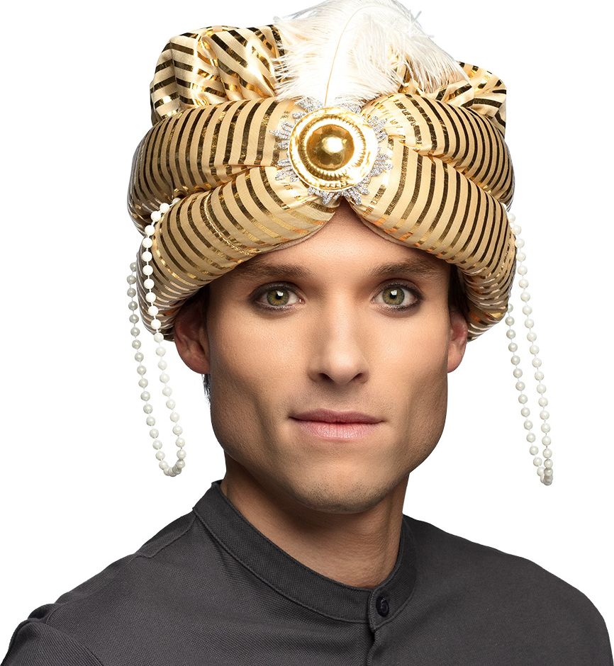 Gouden Sultan Tulband