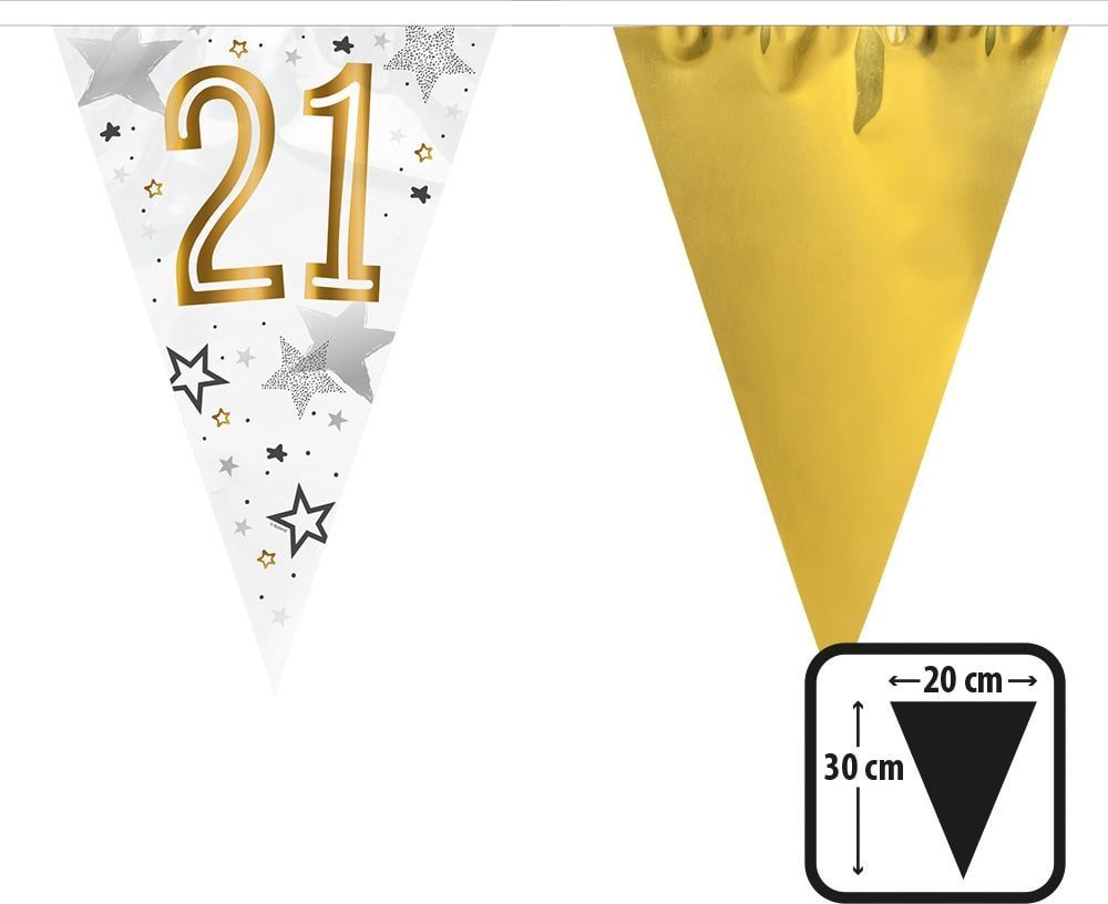 Gouden Verjaardag Vlaggenlijn 21 Jaar