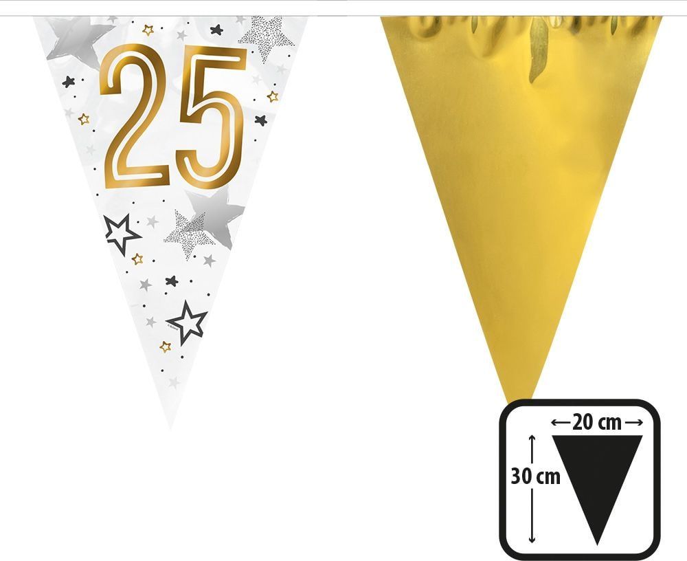 Gouden Verjaardag Vlaggenlijn 25 Jaar