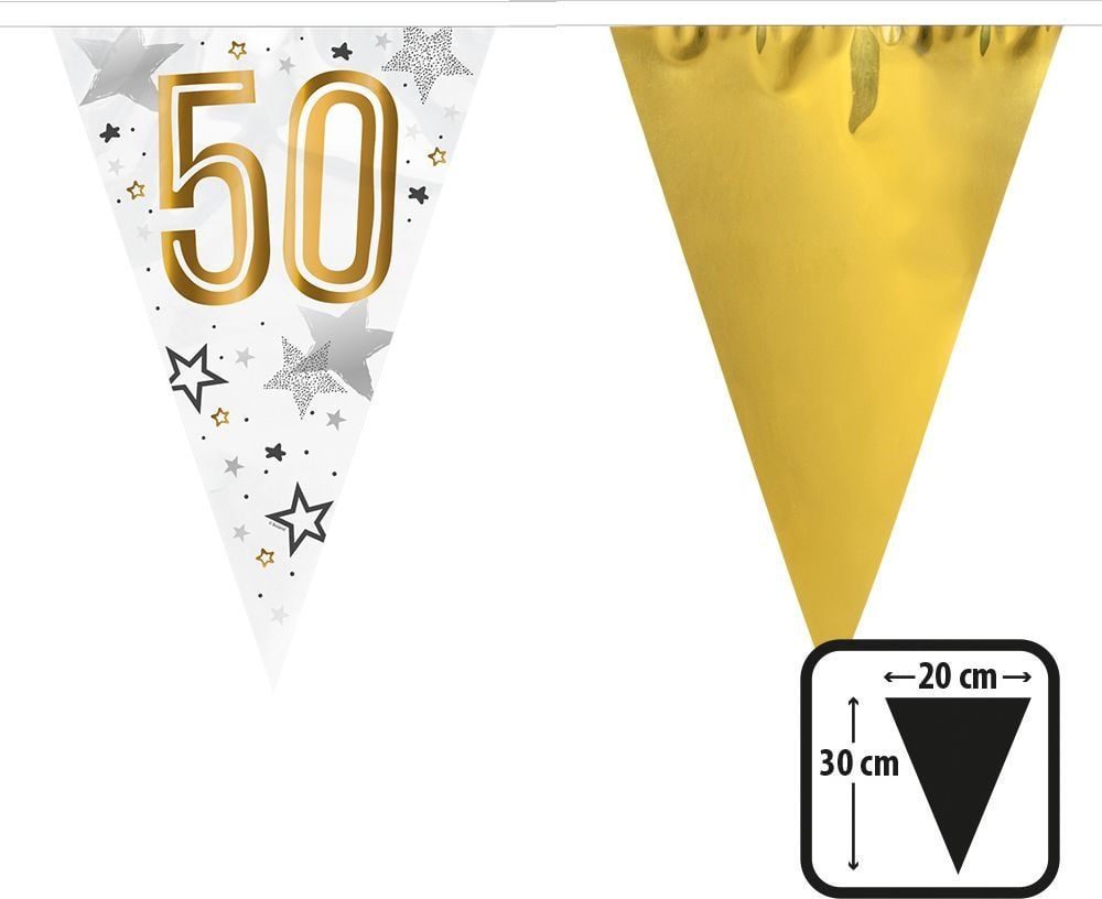 Gouden Verjaardag Vlaggenlijn 50 Jaar