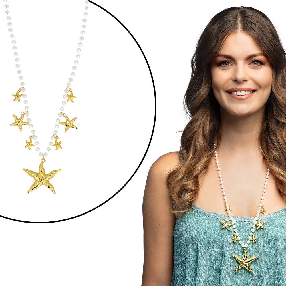 Gouden Zeester Ketting