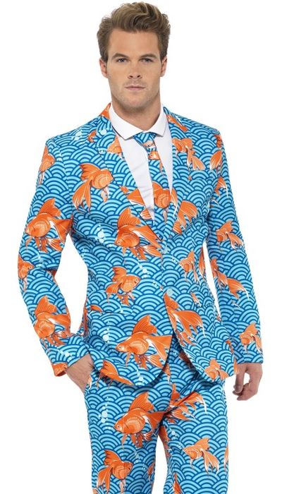 Goudvis Kostuum Heren