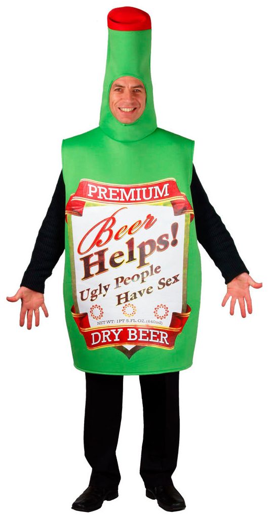 Grappig bier kostuum
