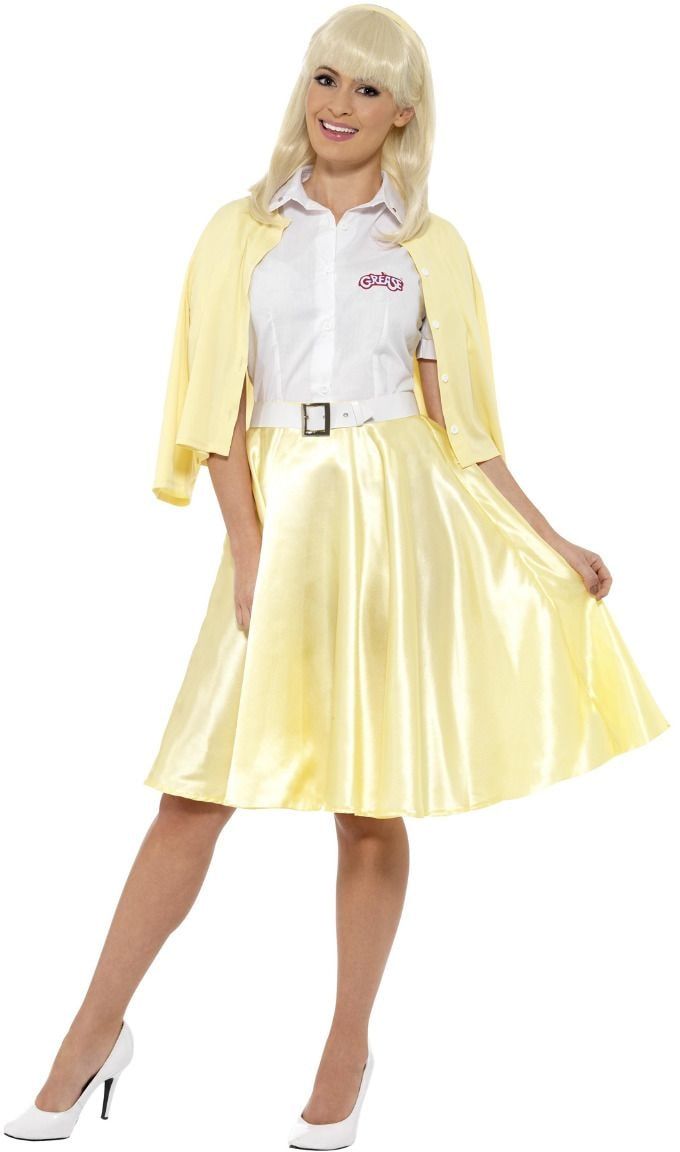 Grease Sandy Outfit Geel