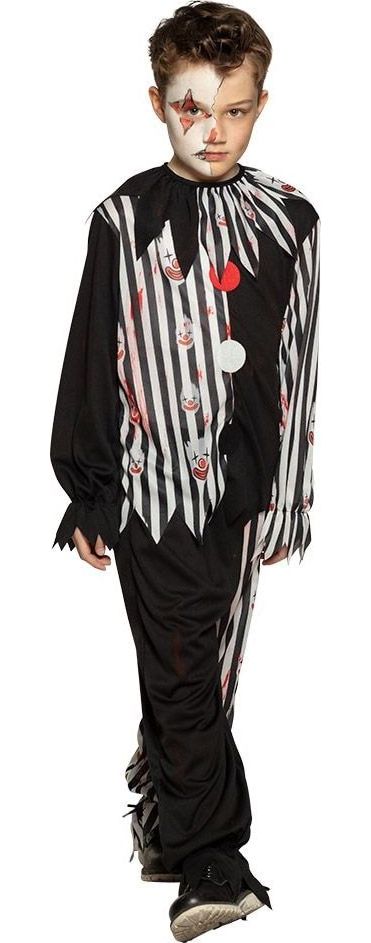 Griezelig Horror Clown Kostuum Kind