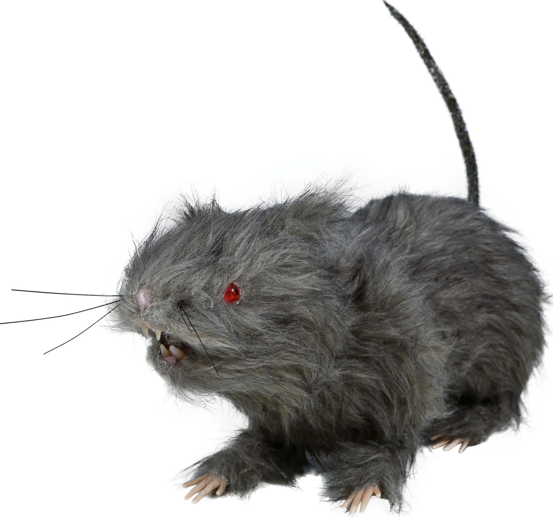 Griezelige Harige Rat Decoratie met Licht