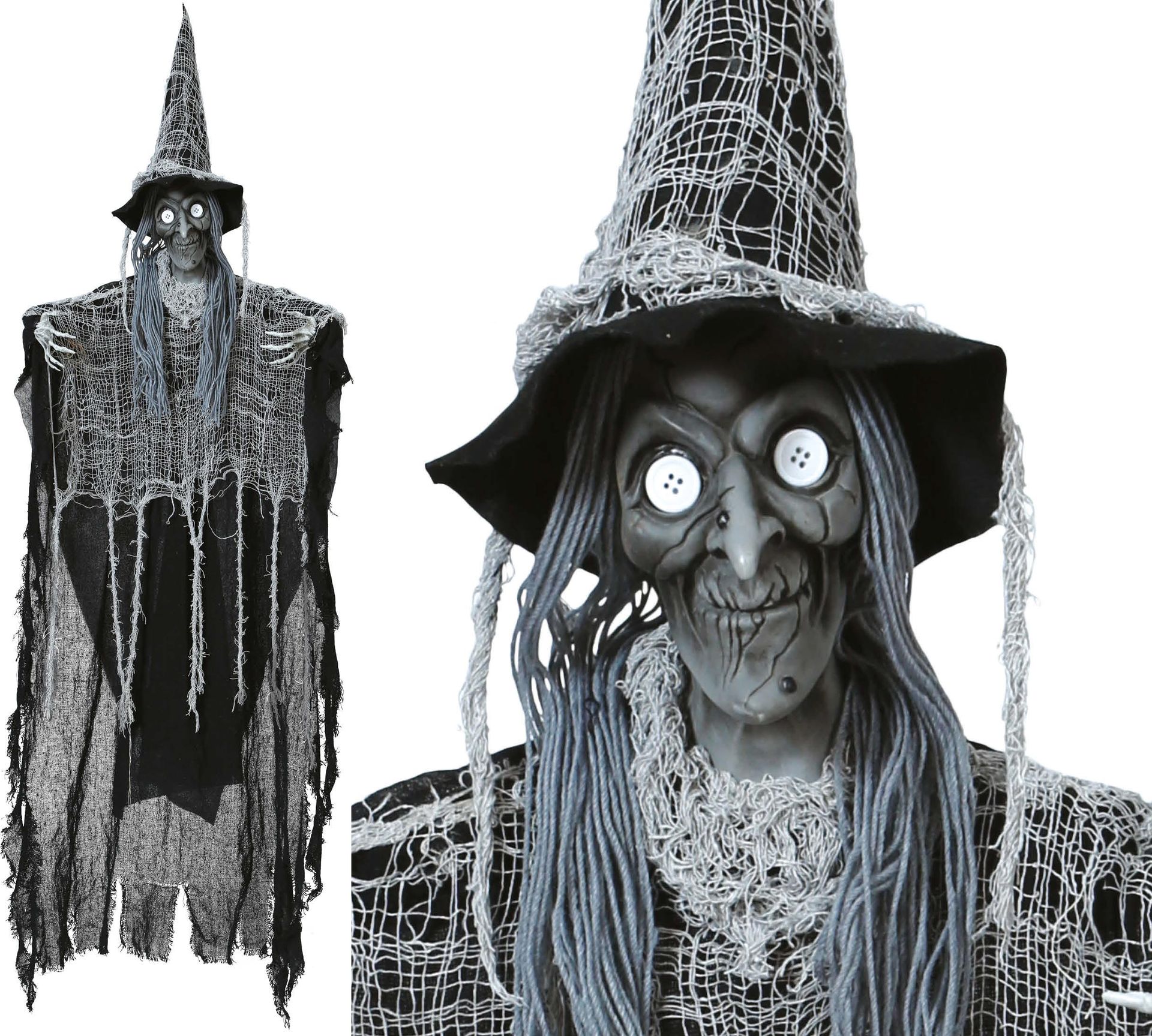 Griezelige Heks Hang Decoratie