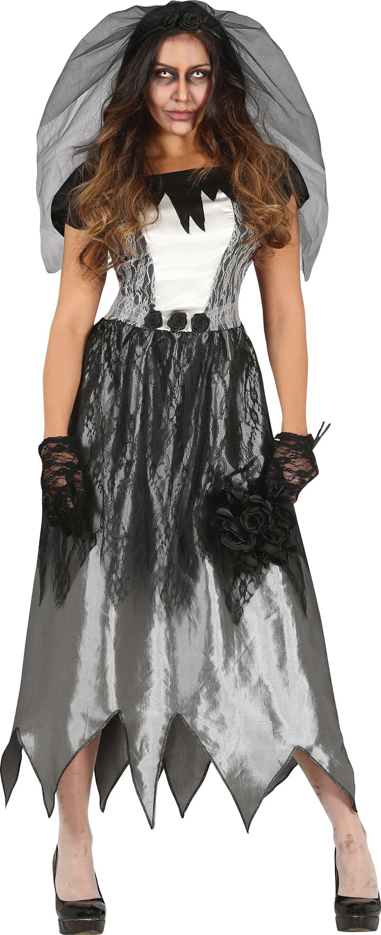 Griezelige Spook Bruidsjurk Vrouw