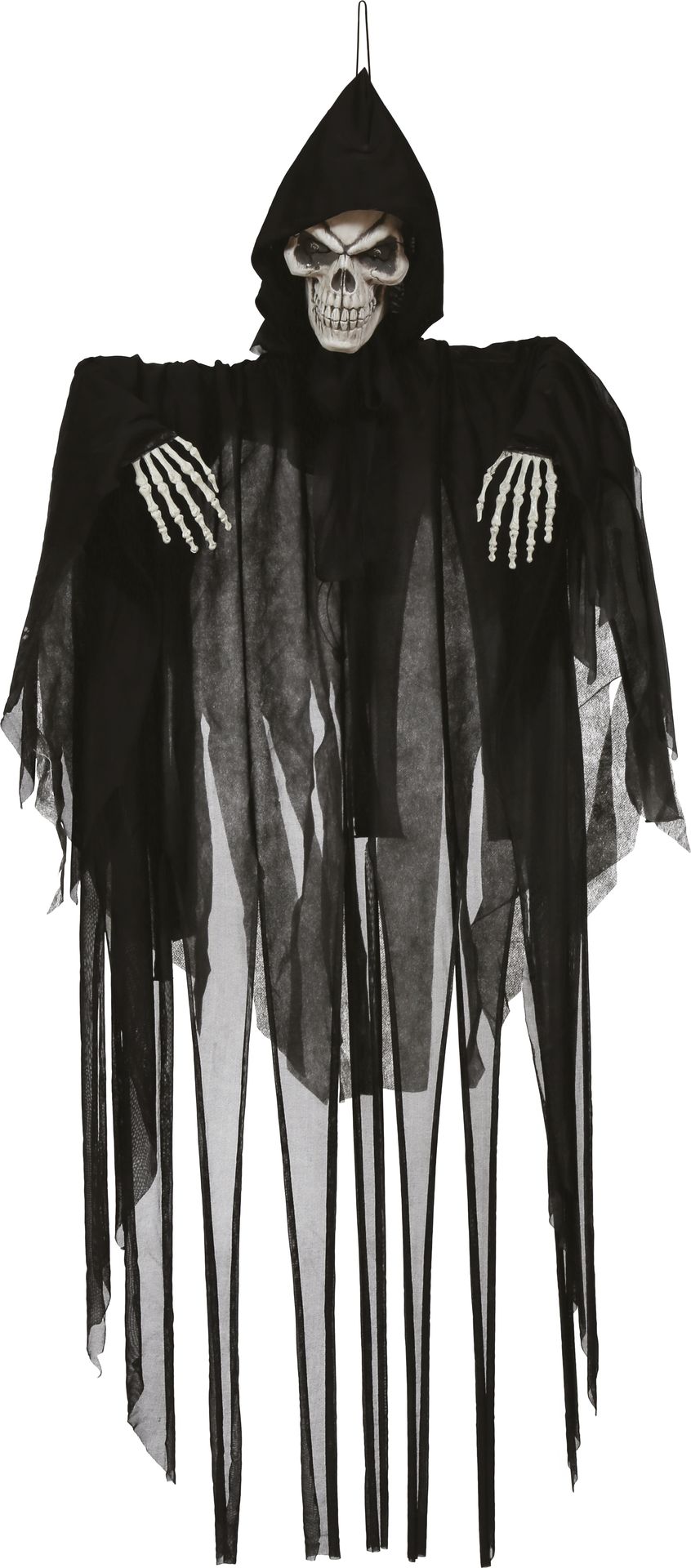 Griezelige Zwarte Skelet