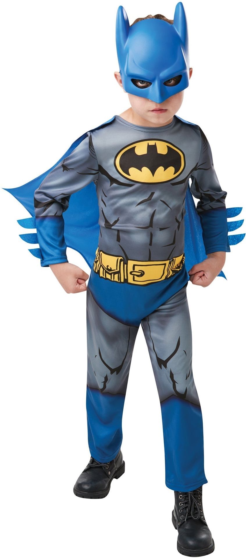 Grijs Blauw Batman Brave and Bold Kostuum Kinderen