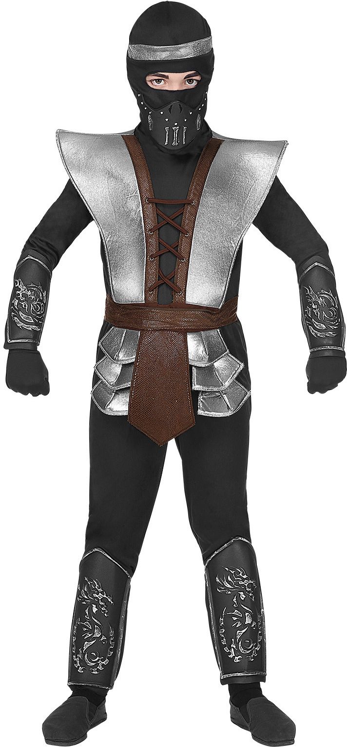 Grijs Ninja Pak Jongens