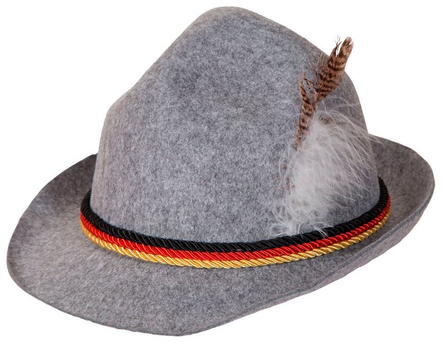 Grijze Duitse hoed