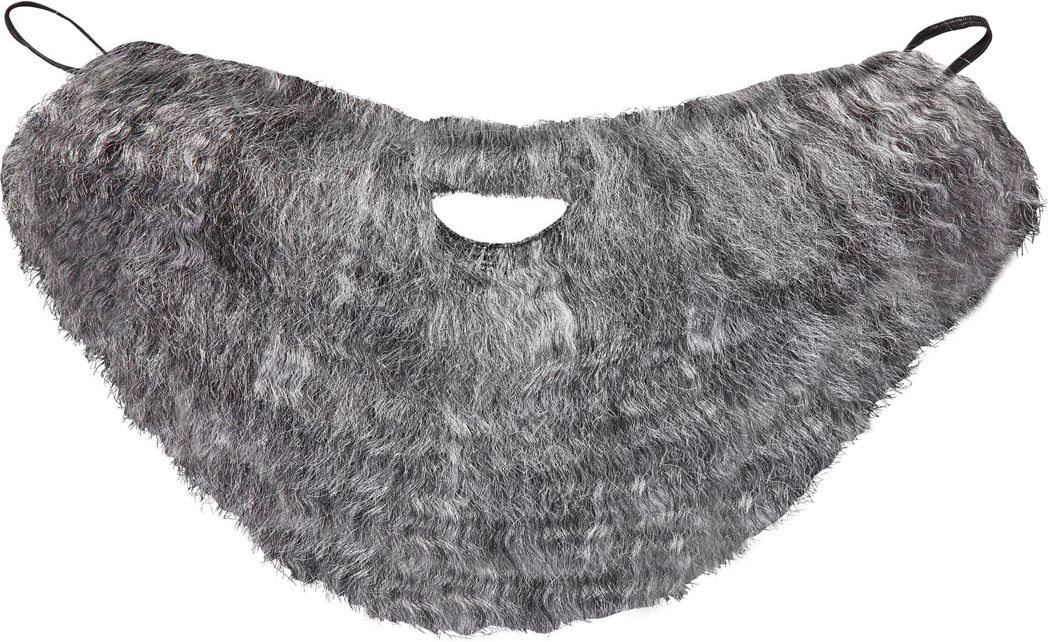 Grijze Matrozen Baard met Snor