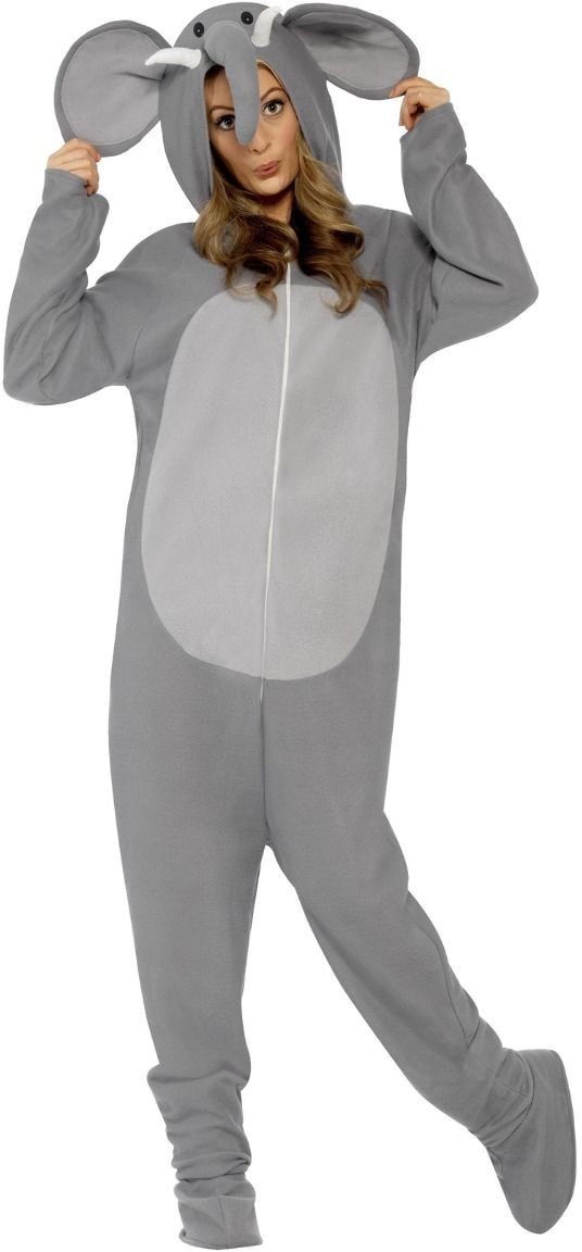 Grijze Olifanten Onesie