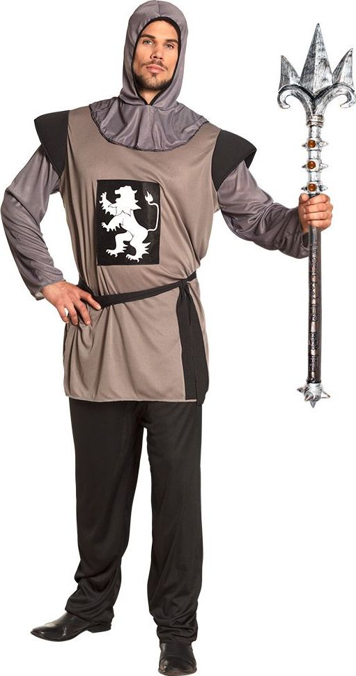 Grijze Sir Galahalt Kostuum Man