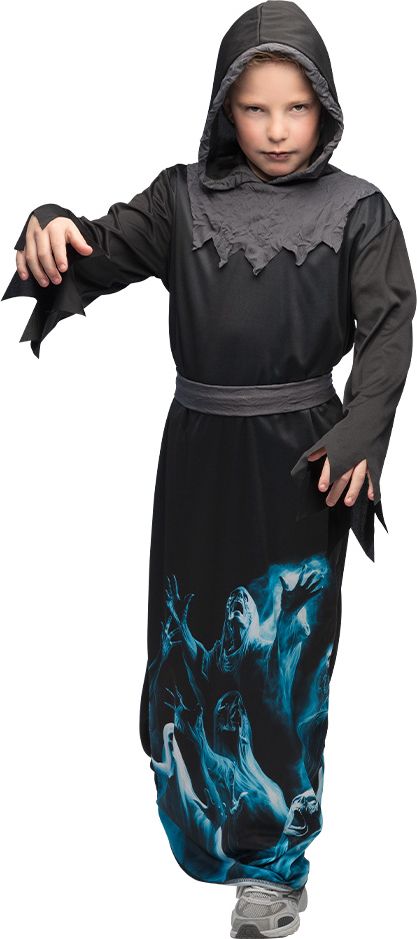 Grim Reaper outfit Jongens met Blauwe geesten