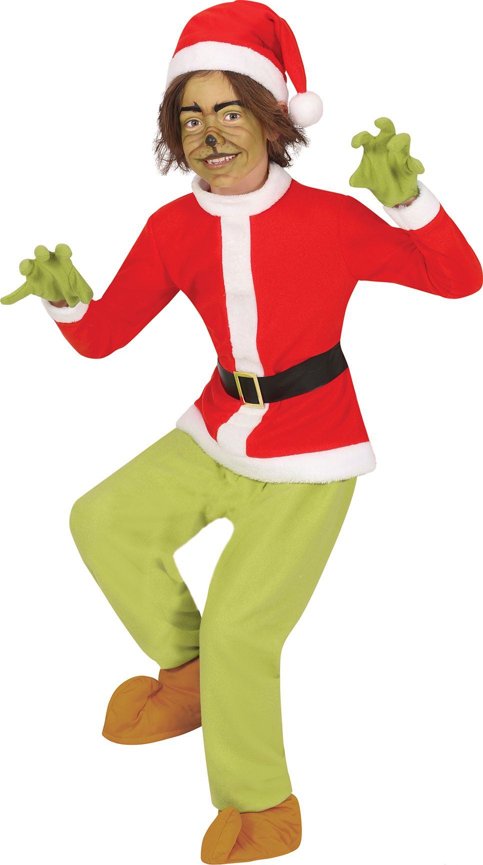Grinch Kerstman Kostuum Kind