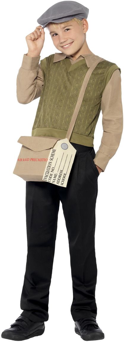 Groen 1940 Jongens Verkleedset Ww Ii