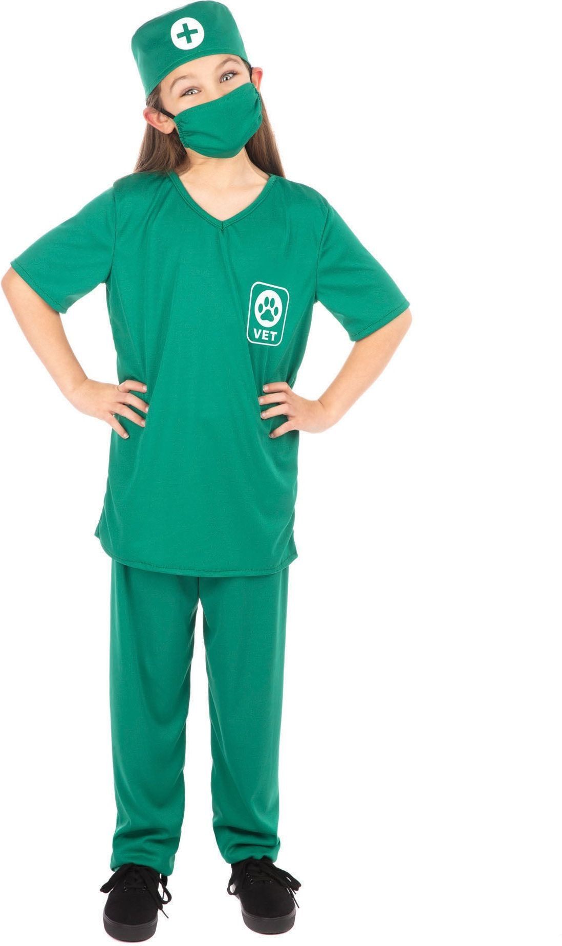 Groen Dierenarts Kostuum Kinderen