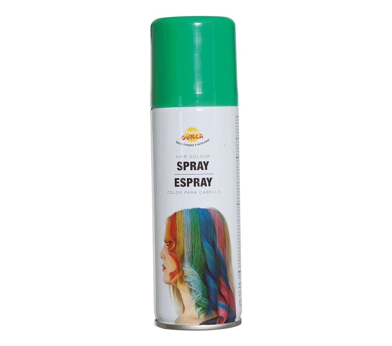 Groen haarspray