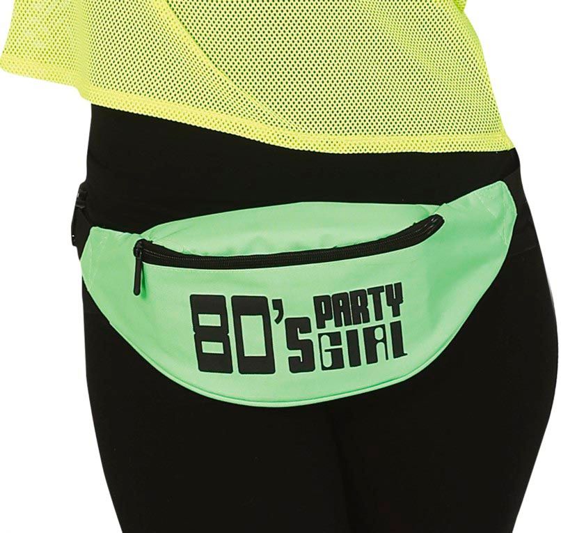 Groen Heuptasje 80's Party Girl