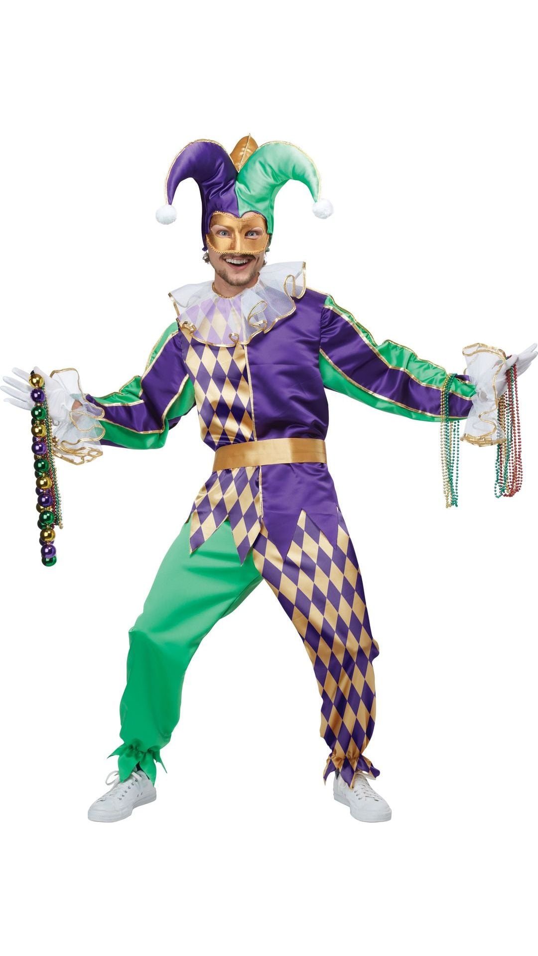Groen Paars Narrenpak
