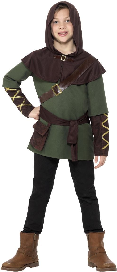 Groen Robin Hood jongens kostuum