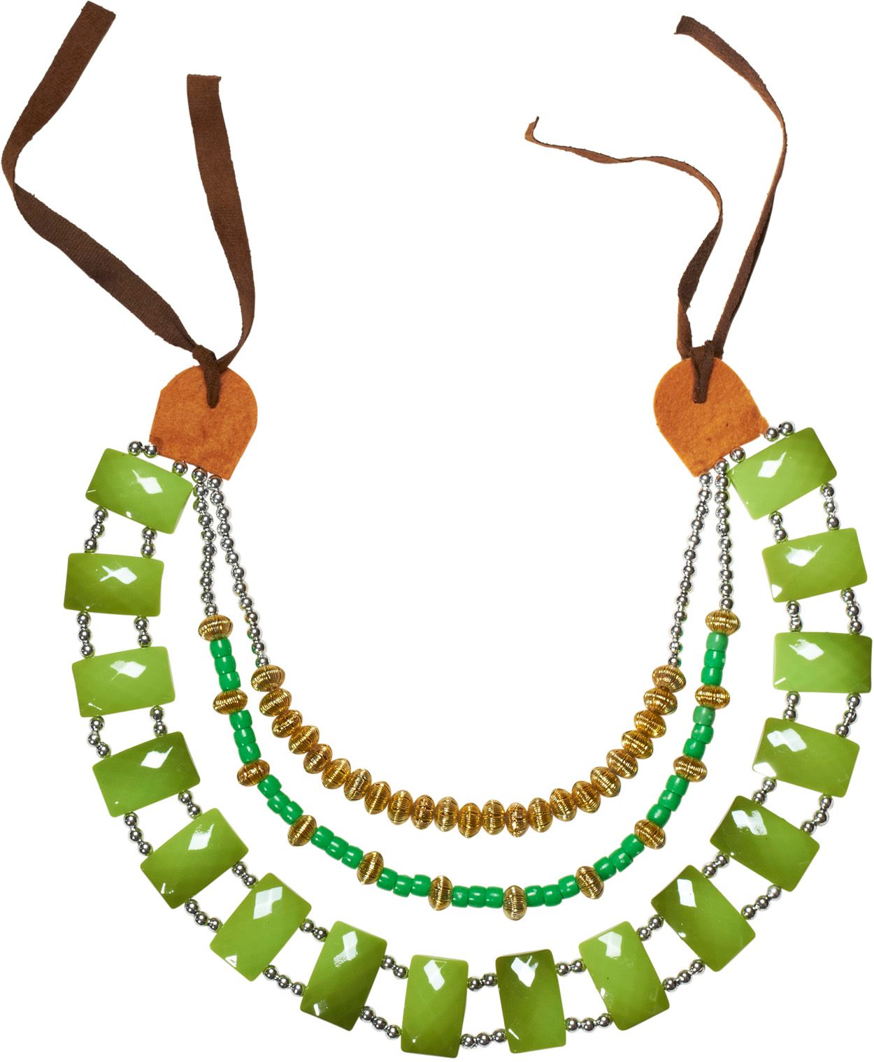 Groene Afrikaanse Stammen Ketting