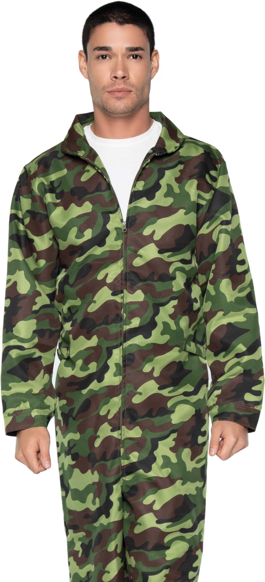 camouflage overall