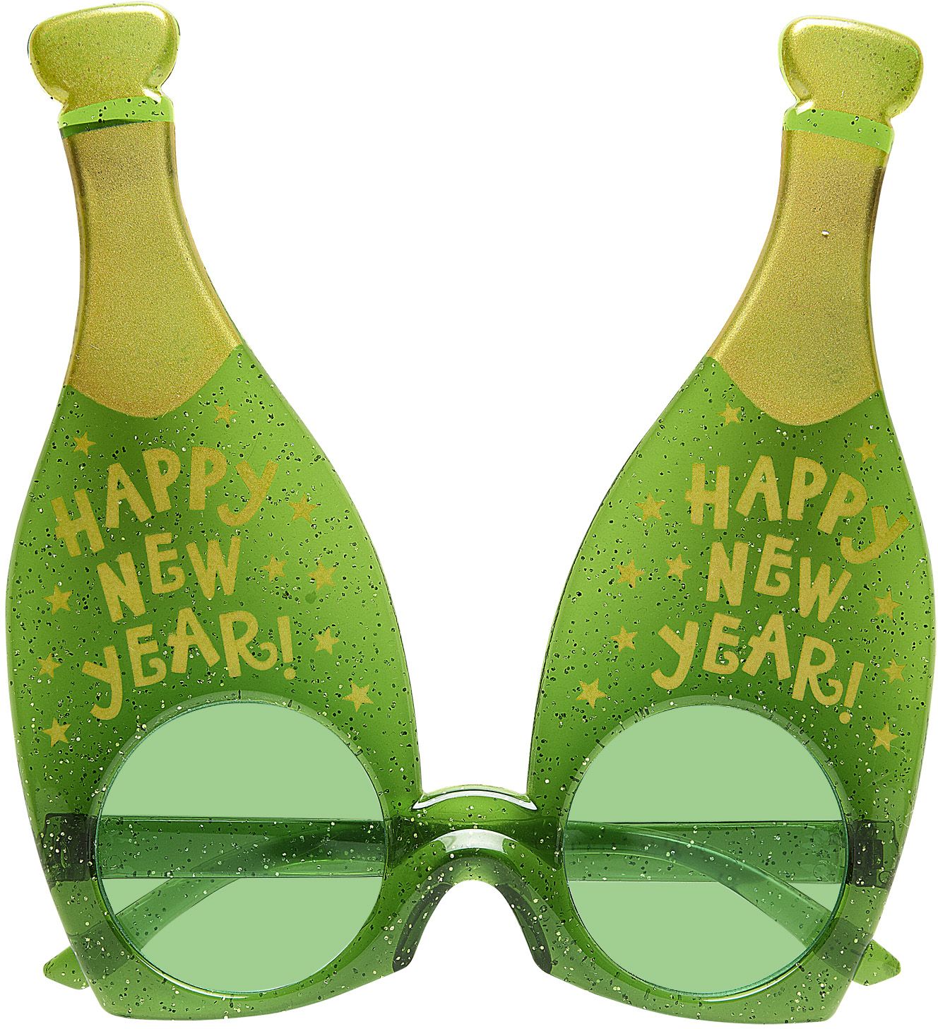 Groene Champagne Bril