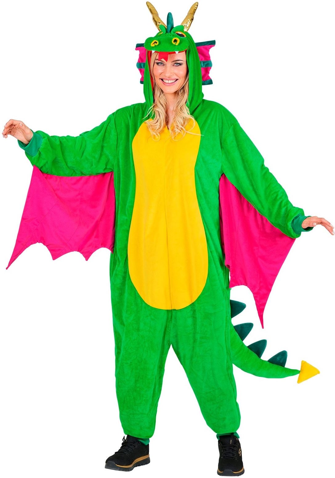 Groene Draak Onesie Dames Heren