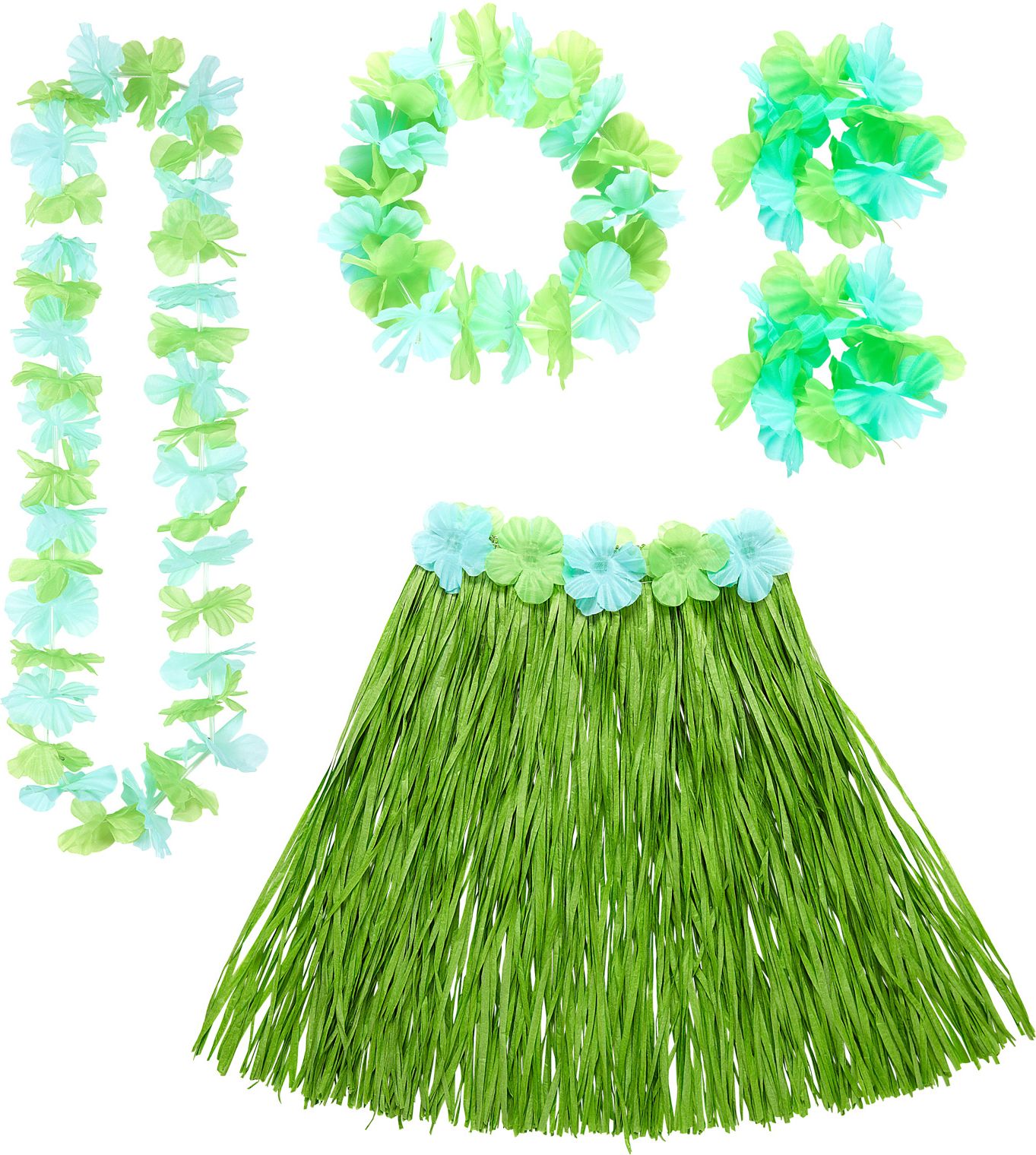 Groene Hawaii Set