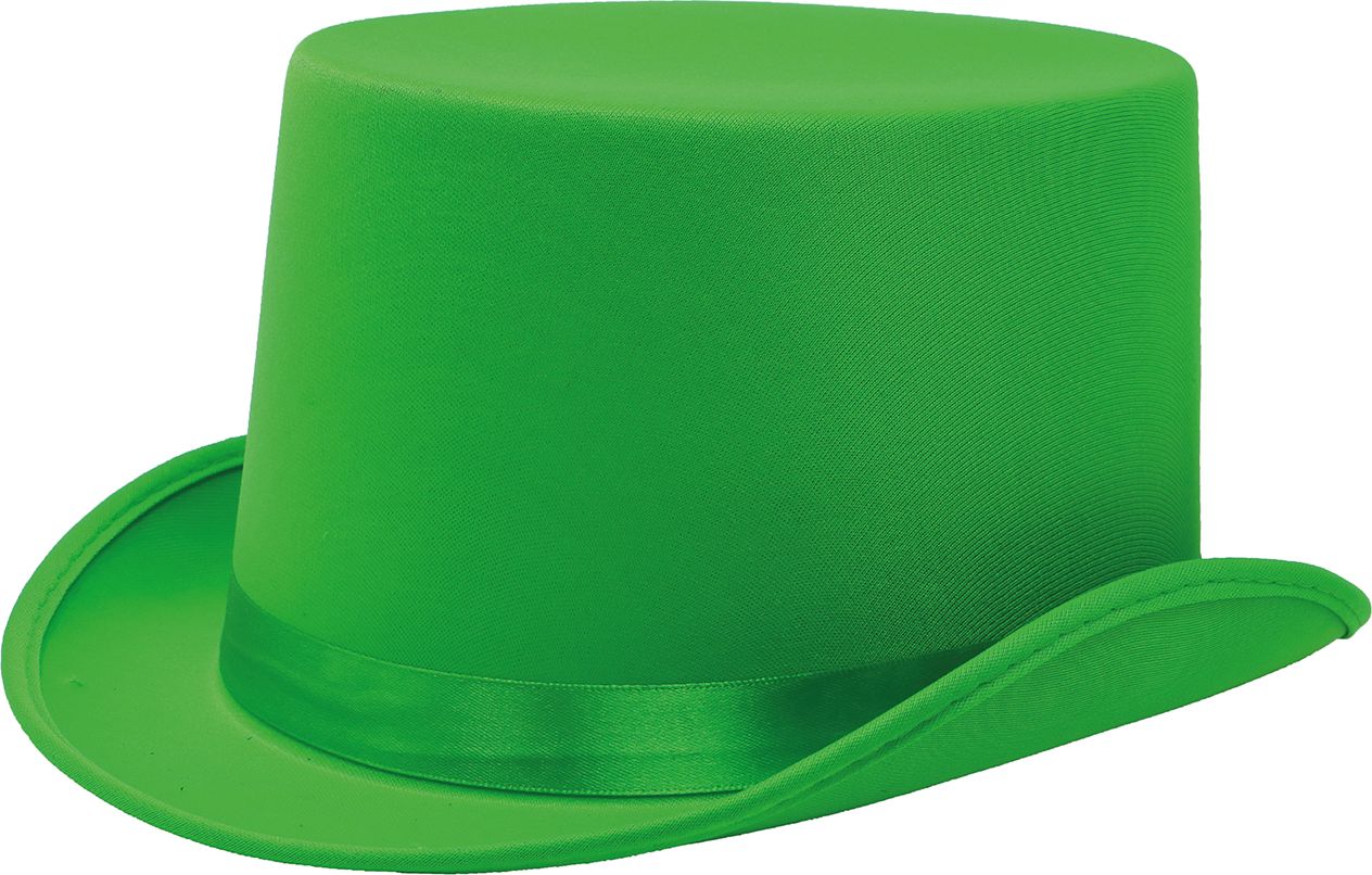 Groene Hoge Hoed Luxe