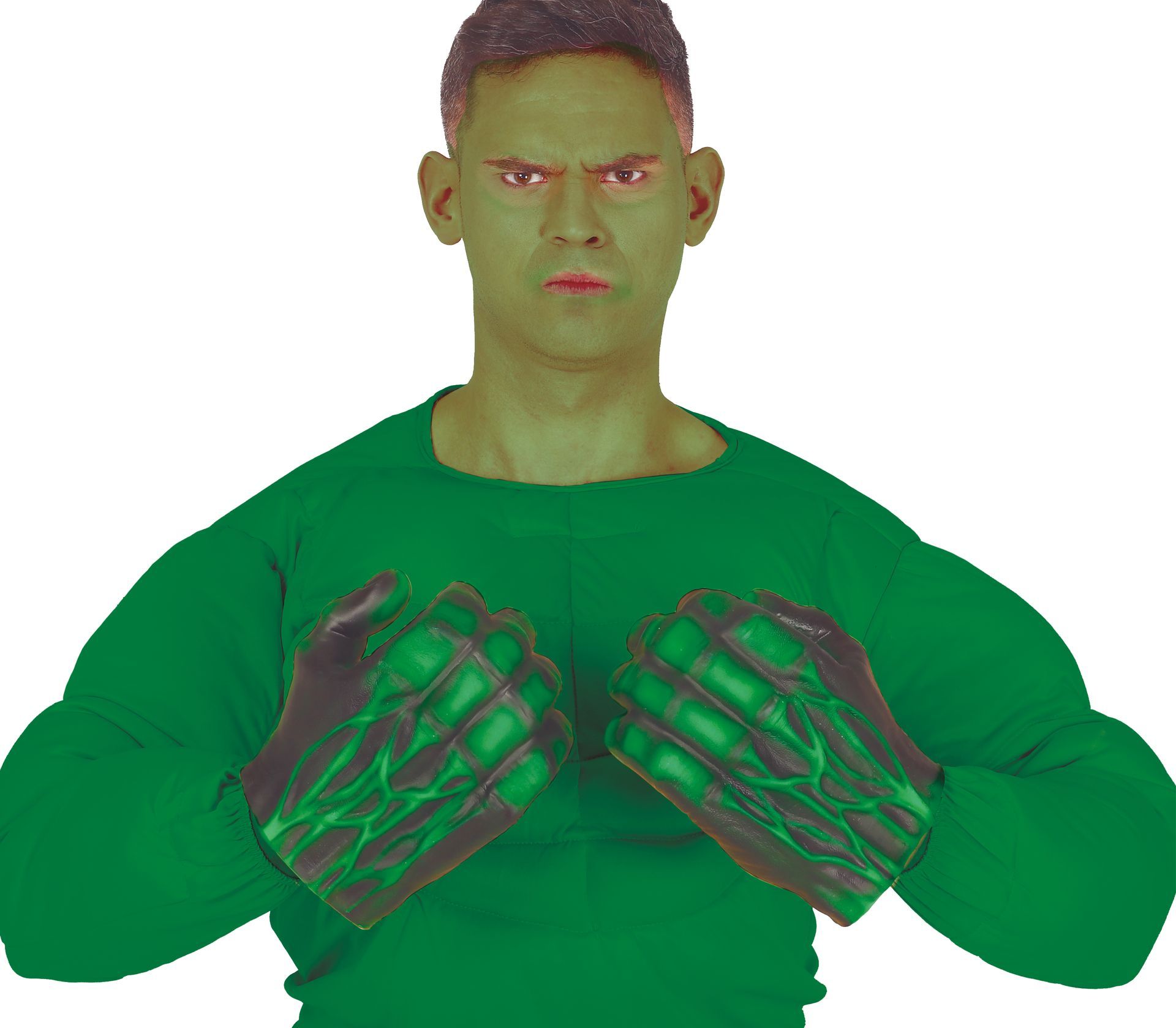 Groene hulk handschoenen