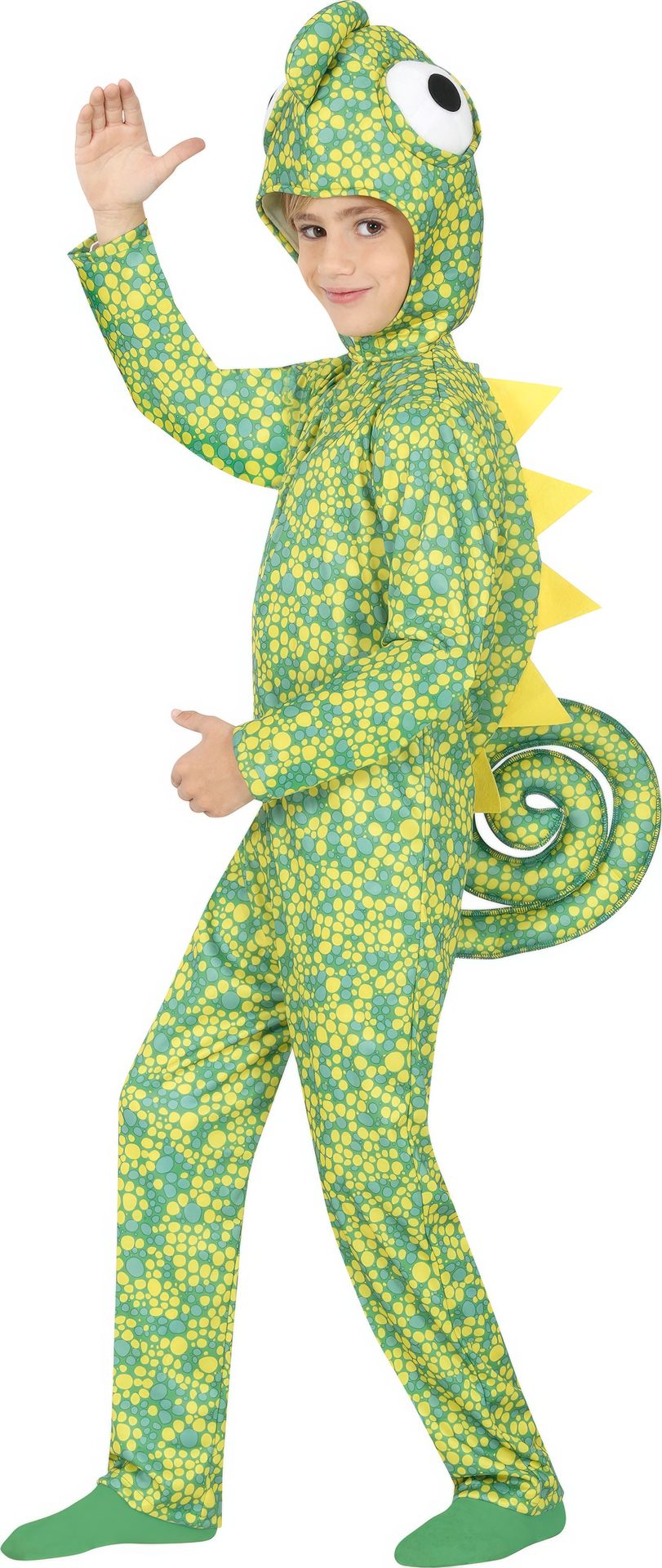 Groene Kameleon Outfit Kind