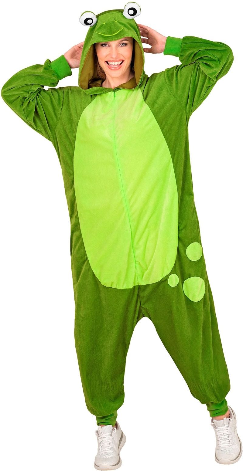 Groene Kikker Onesie Dames Heren