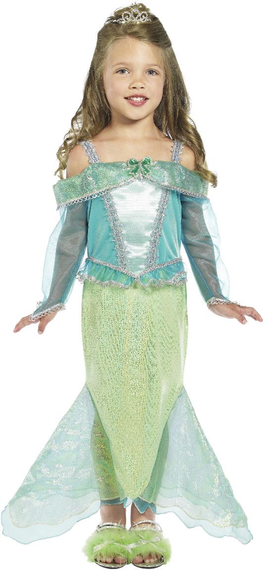 Groene Meisjes Zeemeerminnen Outfit