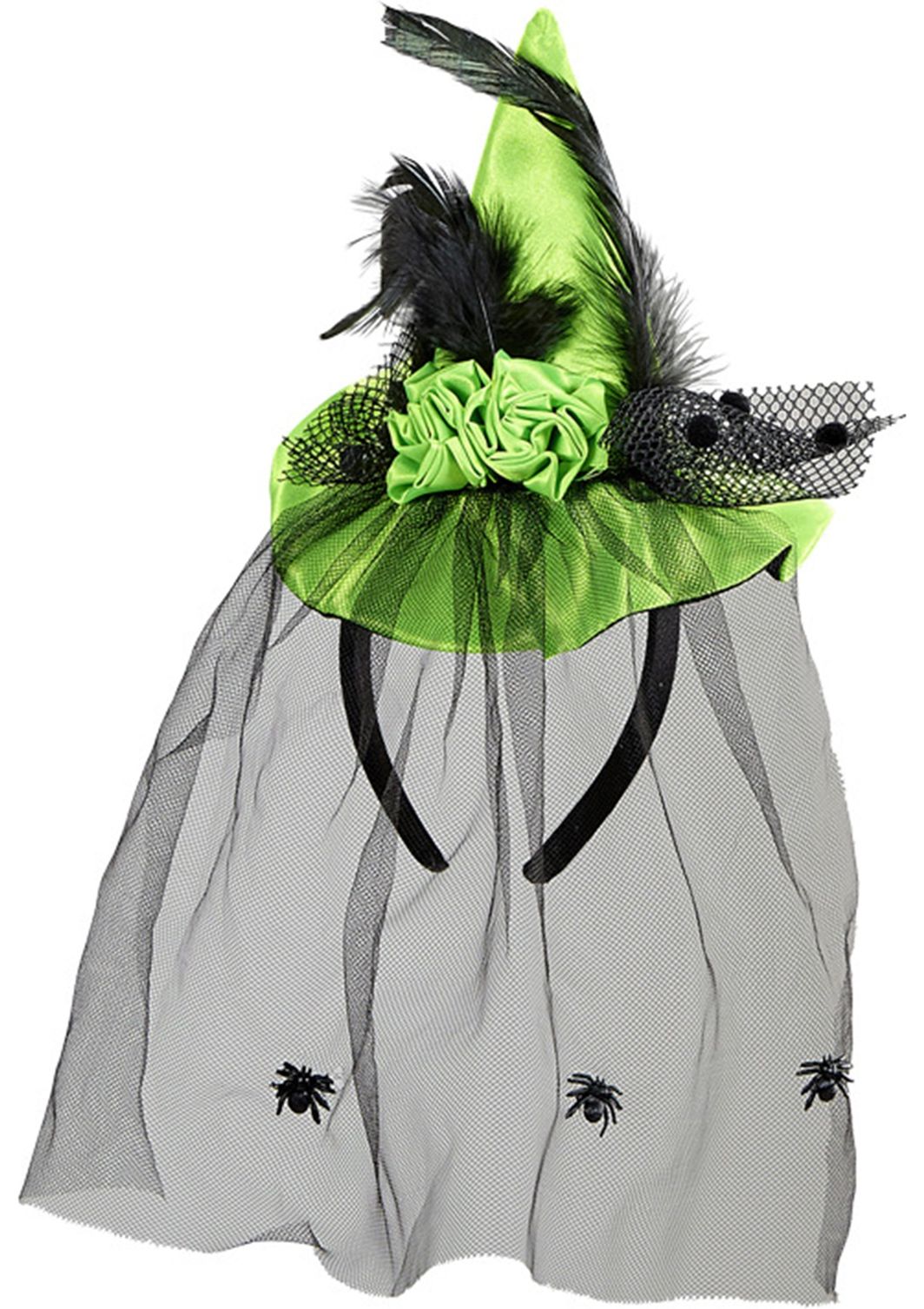 Groene Mini Heksenhoedje