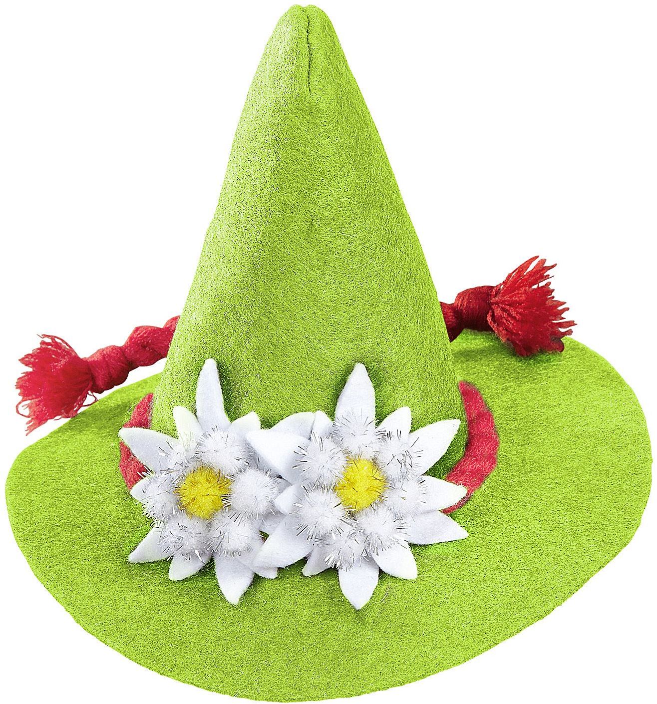 Groene Mini Oktoberfest Hoed