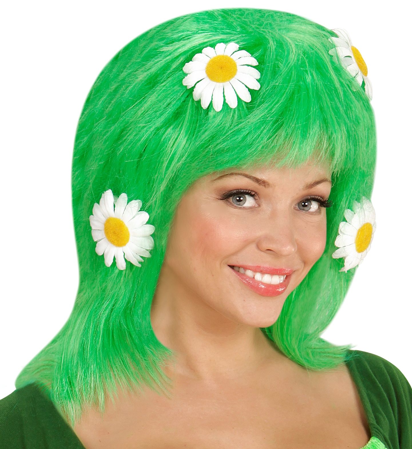 Groene Moeder Natuur Pruik