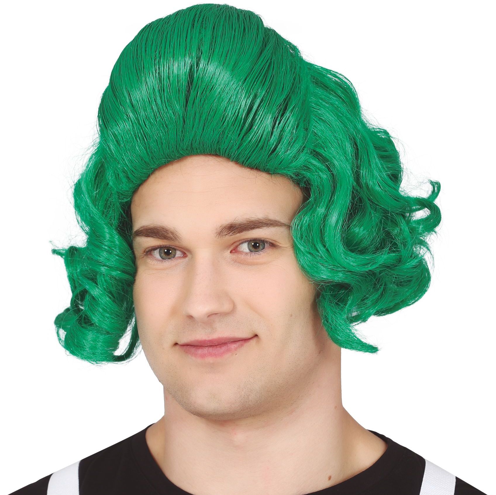 Groene Oempa Loempa Pruik