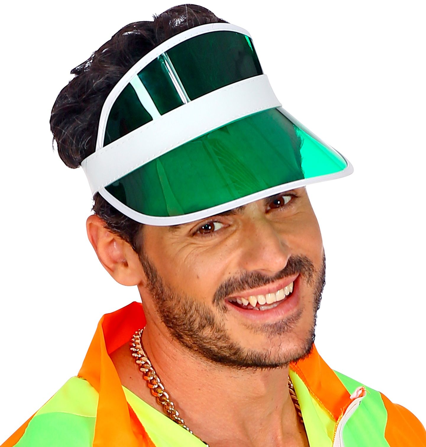 Groene Retro Zonneklep