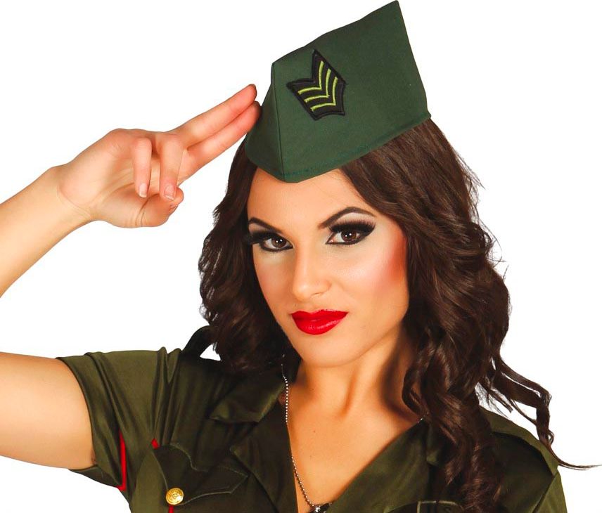 Groene Soldaten Cap