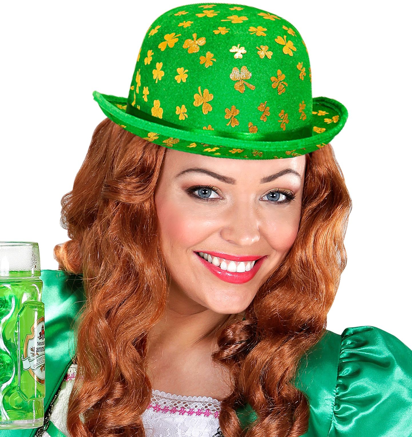 Groene St. Patrick's Day Bolhoed
