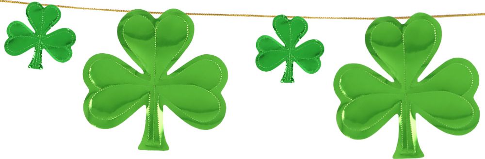 Groene St Patrick's Day Feestslinger Klaver